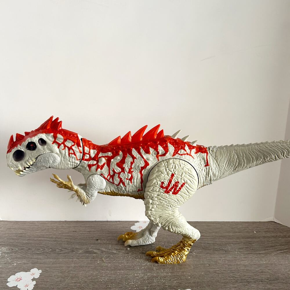 Hasbro Jurassic World JP Hybrid Rampage Indominus Rex Dinosaur EUC AS-IS READ